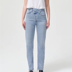 AGOLDE Criss Cross Jeans